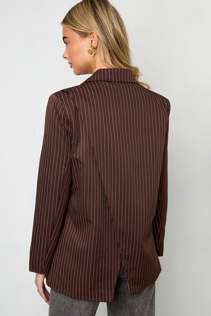 Asymmetrical blazer