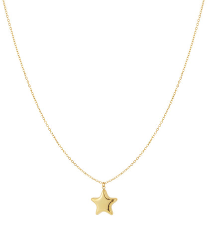 Pregnancy necklace with cute star pendant