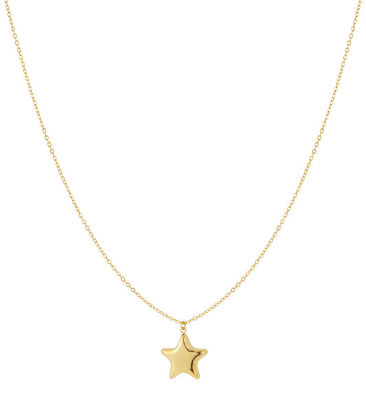 Pregnancy necklace with cute star pendant