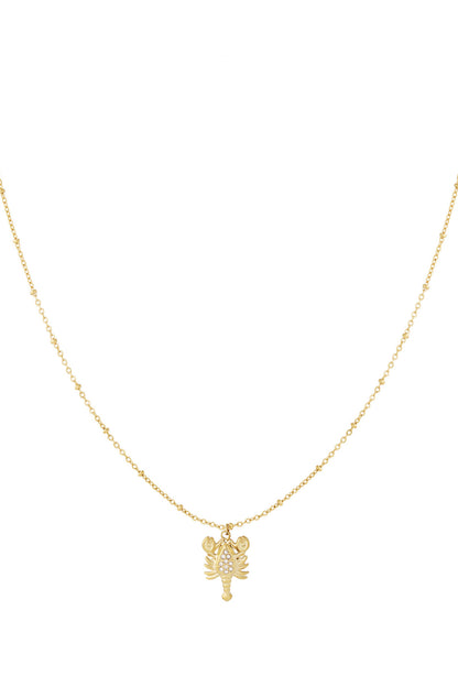 Scorpio Spark necklace