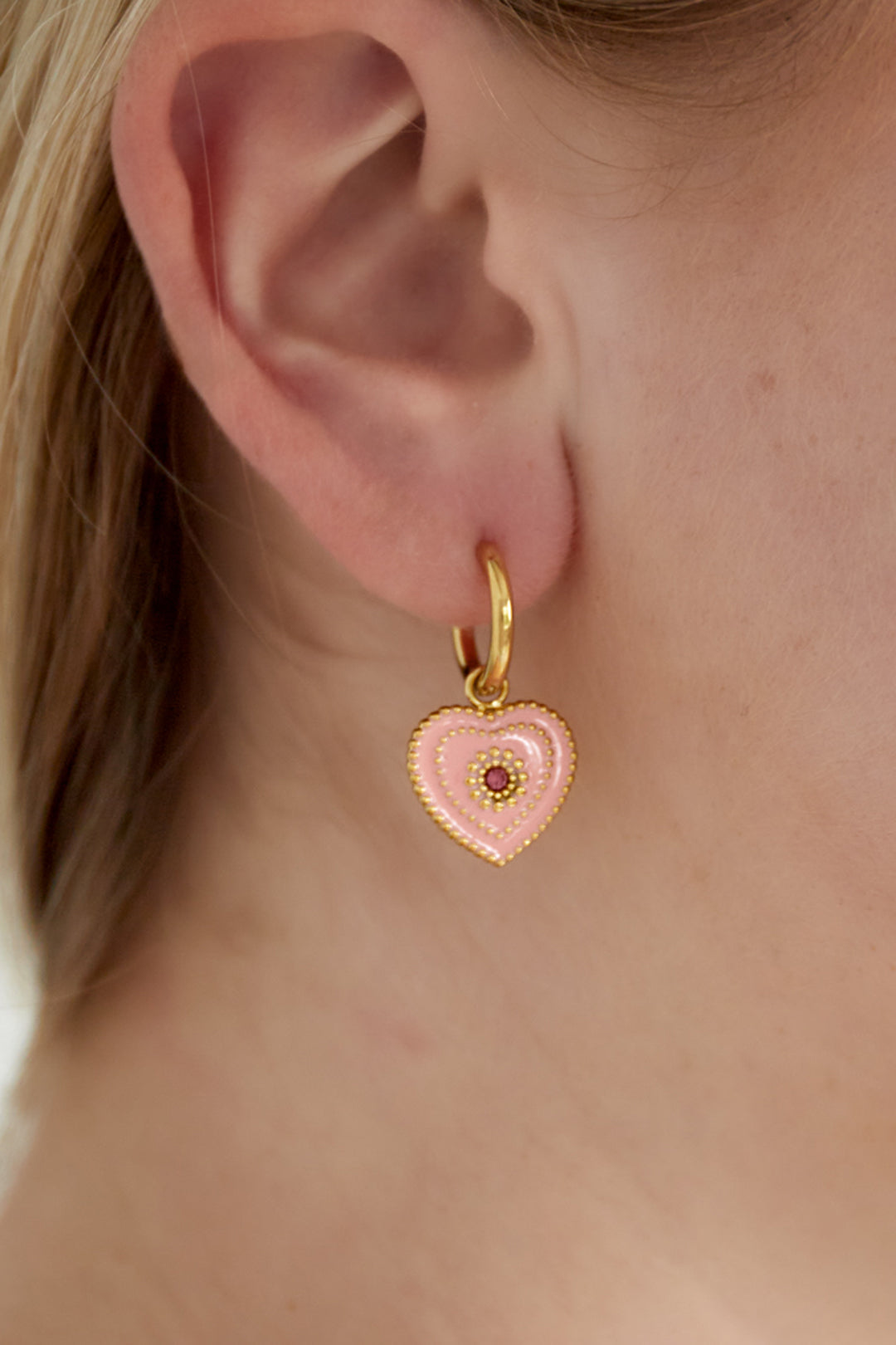 Heartfelt charm Earrings