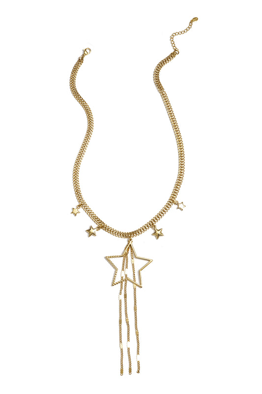 Stainless Steel Pendant necklaces Star Casual Daily Simple Series Women's jewelry
