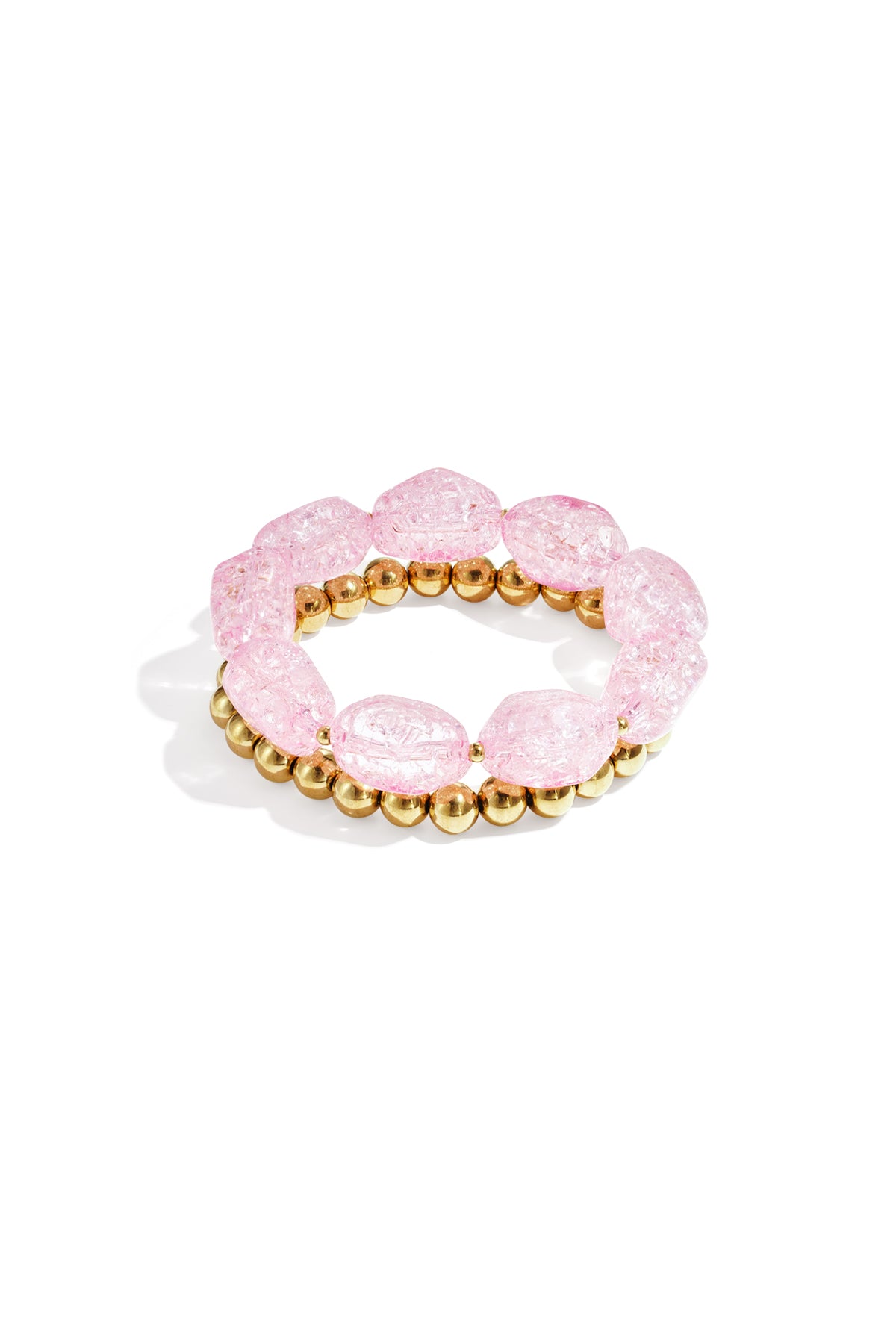 Stainless Steel Beaded Bracelets Beads Casual Daily Simple Series Women's jewelry