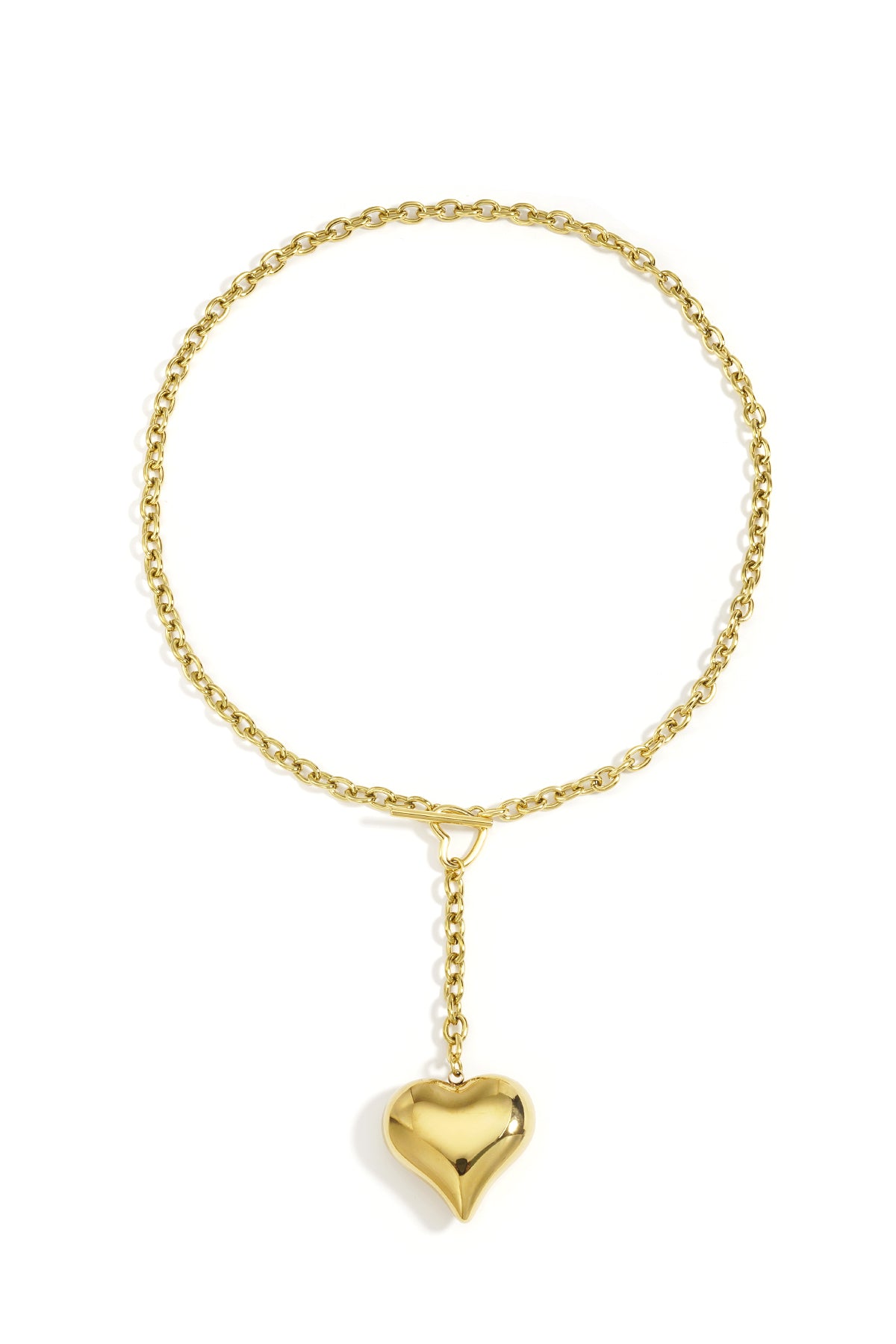 Stainless Steel Pendant necklaces Heart Casual Daily  Women's jewelry