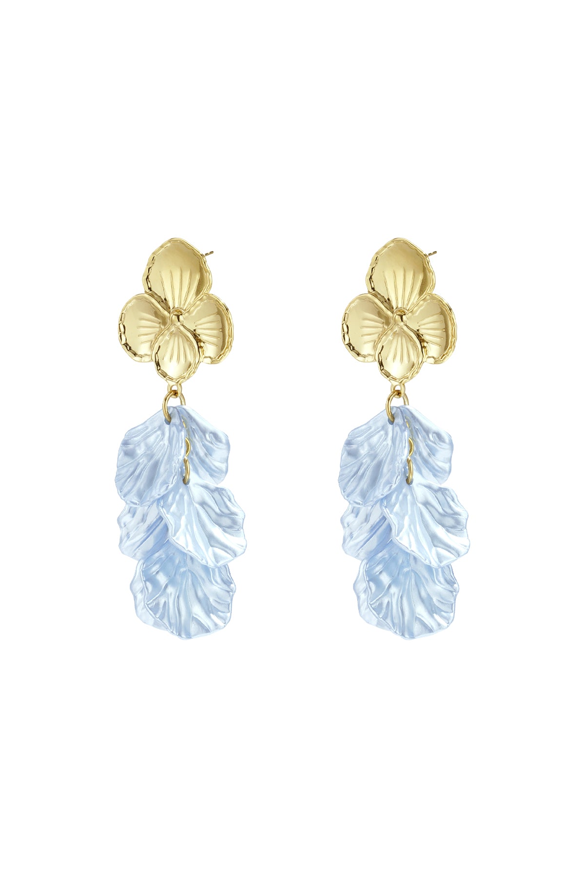 Stainless Steel Drop Earrings Flower Casual Daily Simple Series Women's jewelry