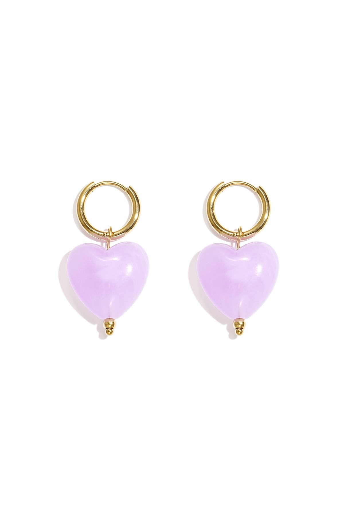 Stainless Steel Drop Earrings Heart Casual Daily Simple Series Women's jewelry