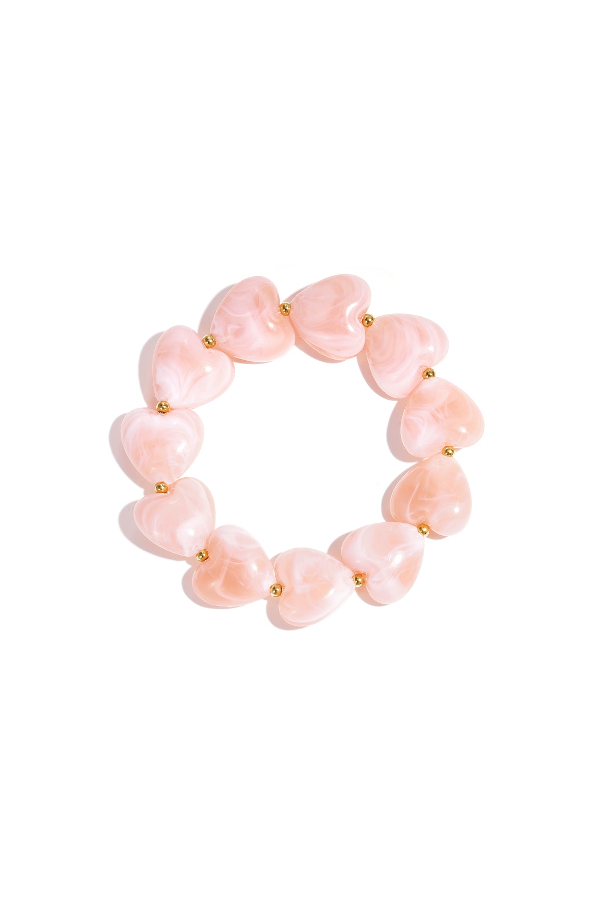 Acrylic Beaded Bracelets Heart Casual Daily Simple Series Women's jewelry