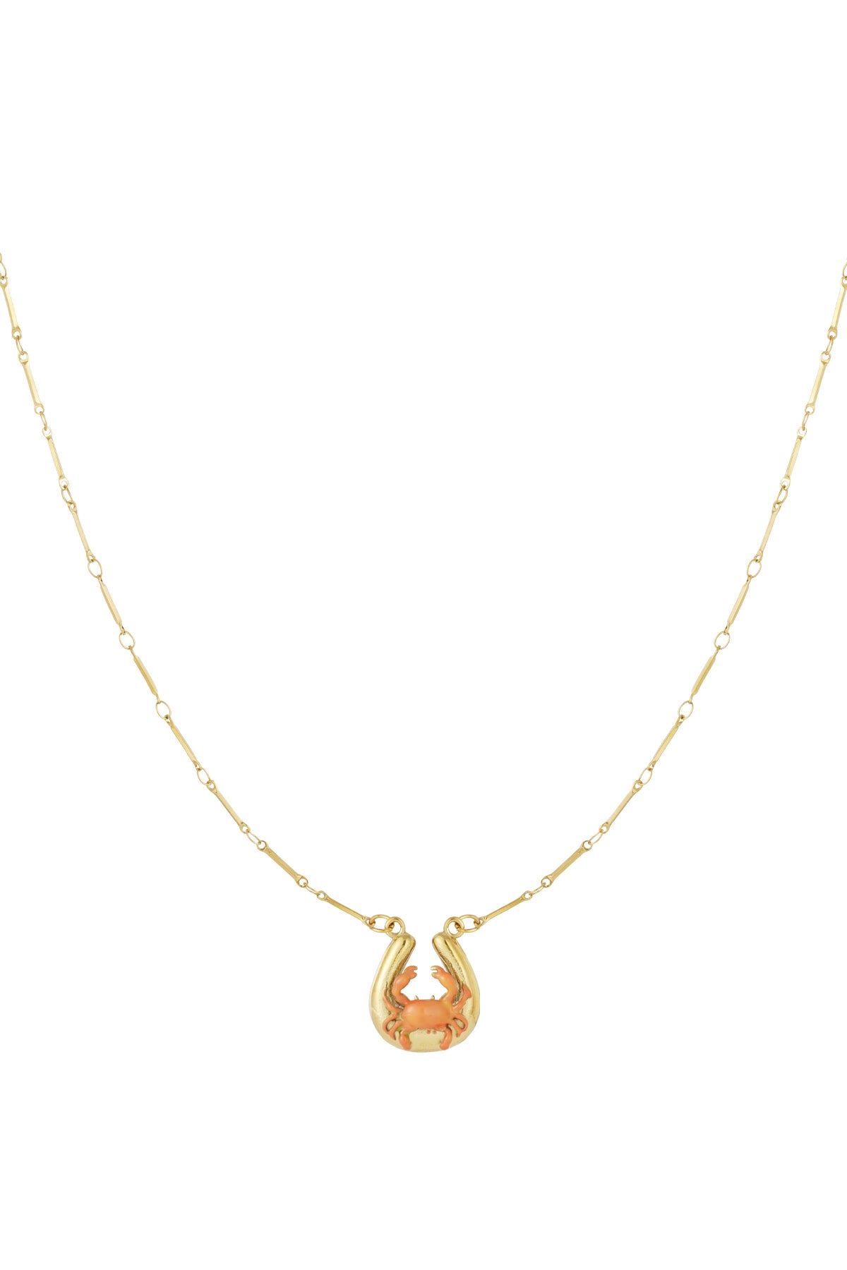 Happy Initials necklace with charms