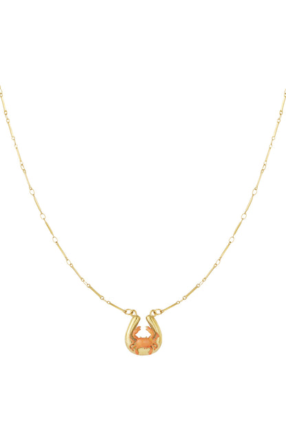 Happy Initials necklace with charms