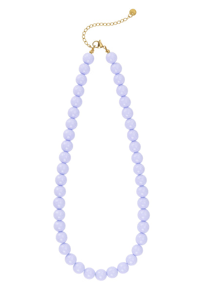 Bold beaded necklace 10mm