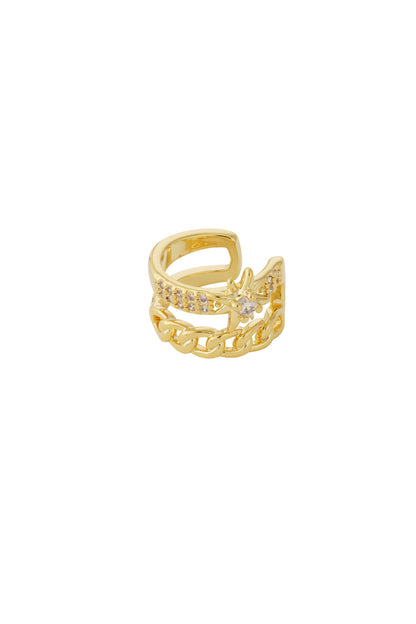 Copper Ear Cuffs Geometric Casual Daily