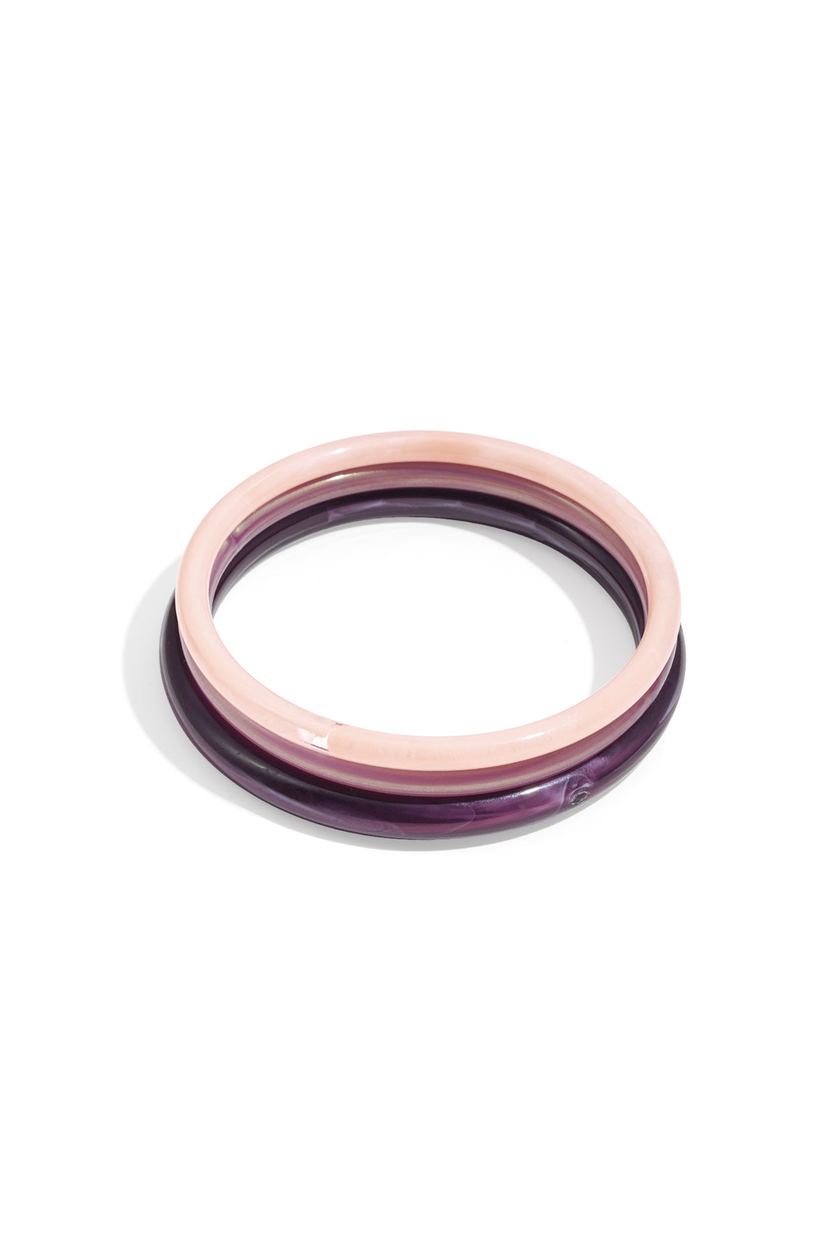 Acrylic Bangles Solid Color Casual Daily Simple Series Women's jewelry