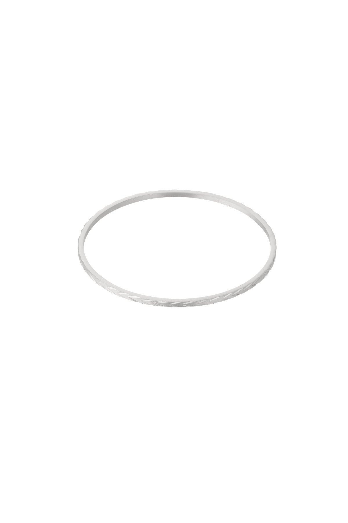 Simple braided bangle