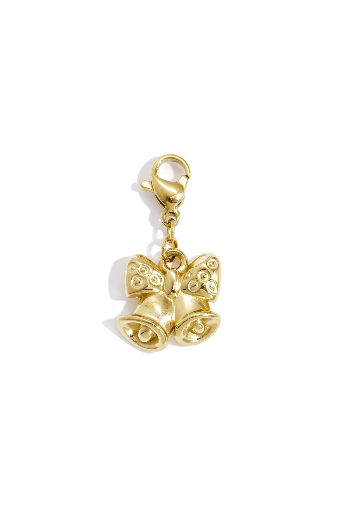 Stainless Steel Jewelry Charms Bow Knot Casual Christmas Simple Series Women's jewelry