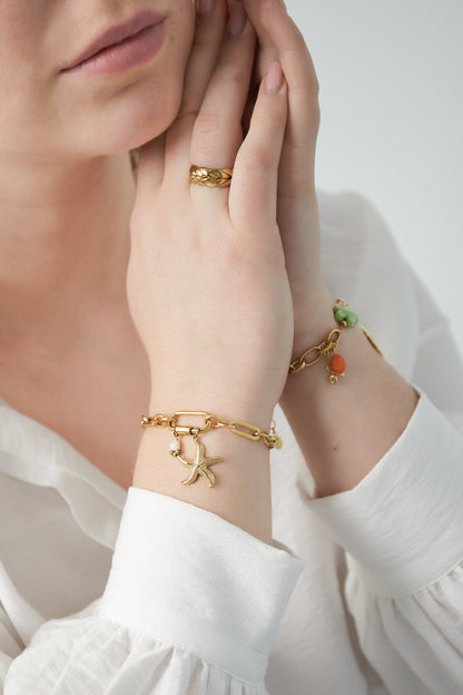 starfish in the sea bracelet