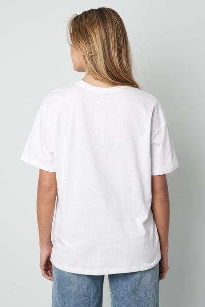 Cotton Women's T-shirt Casual Letters