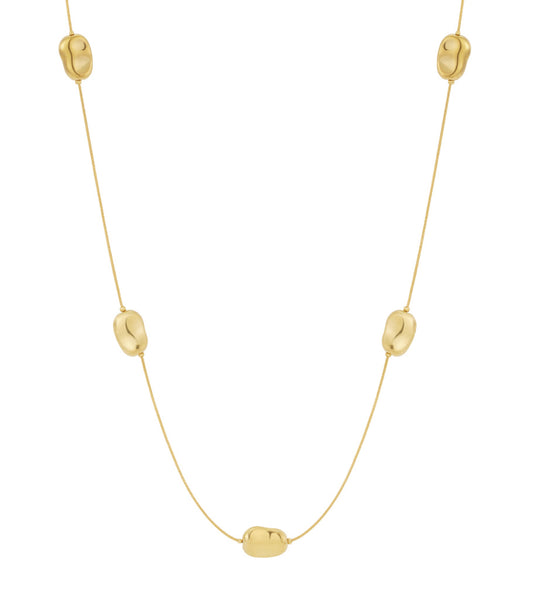 Smooth Link Long Necklace