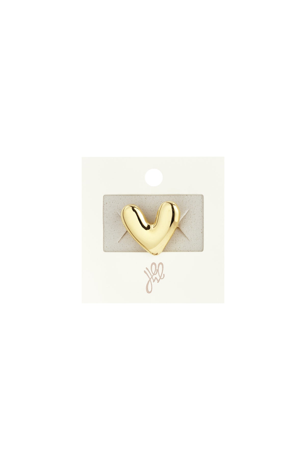 Stainless Steel Statement Rings Heart Daily Daily Simple Series Women's jewelry