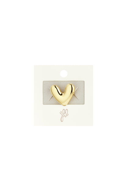 Stainless Steel Statement Rings Heart Daily Daily Simple Series Women's jewelry