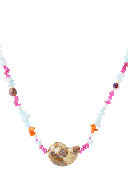 Stone Beaded Necklaces Turtle Casual Holiday/Beach Simple Series Women's jewelry