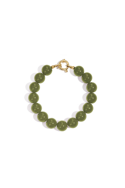 Resin Beaded Bracelets Beads DIY Daily Simple Series Women's jewelry-12mm