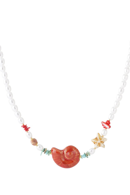 Imitation Pearl Beaded Necklaces Turtle Casual Holiday/Beach Simple Series Women's jewelry