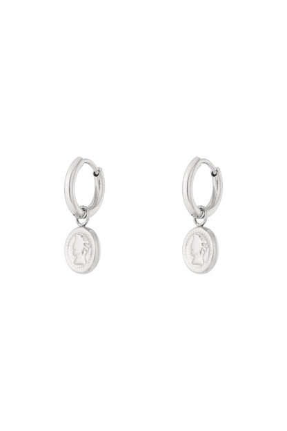 Muse coins earrings