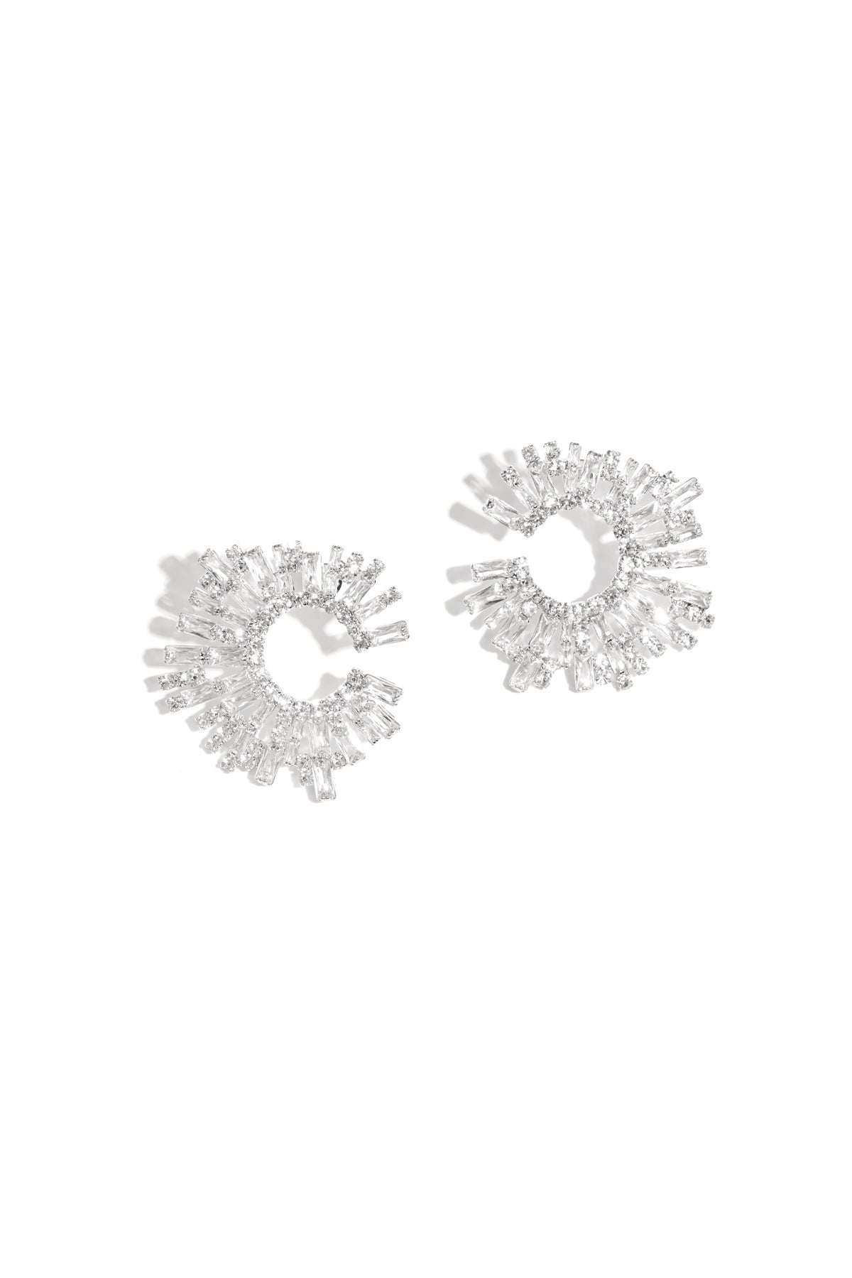 Copper Stud Earrings Geometric Elegant Christmas Luxurious Series Women's jewelry