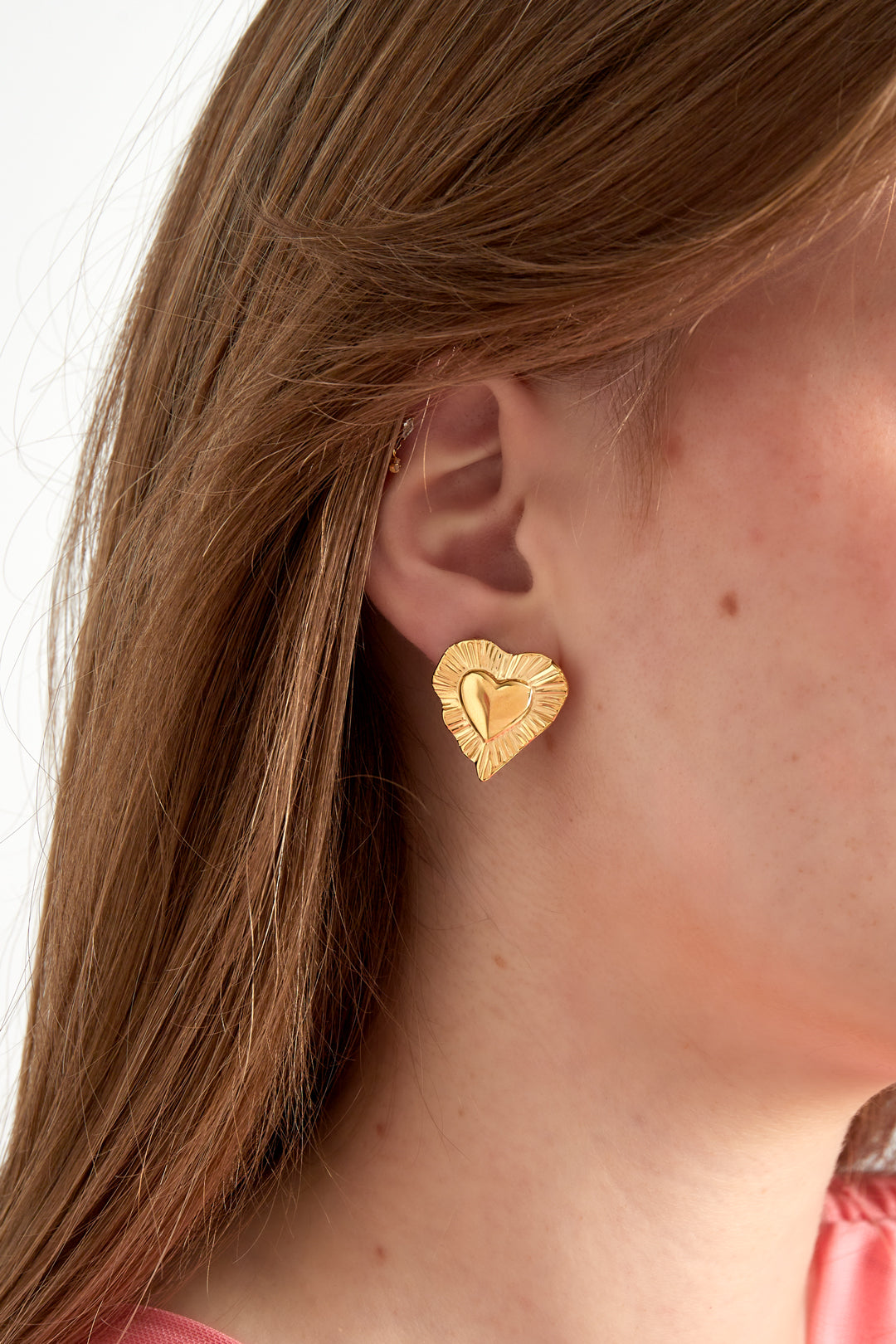 Radiant heart Earrings