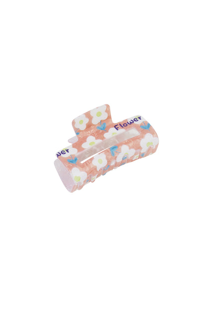 Hair Claws Flower Casual Acrylic Daily Accessories