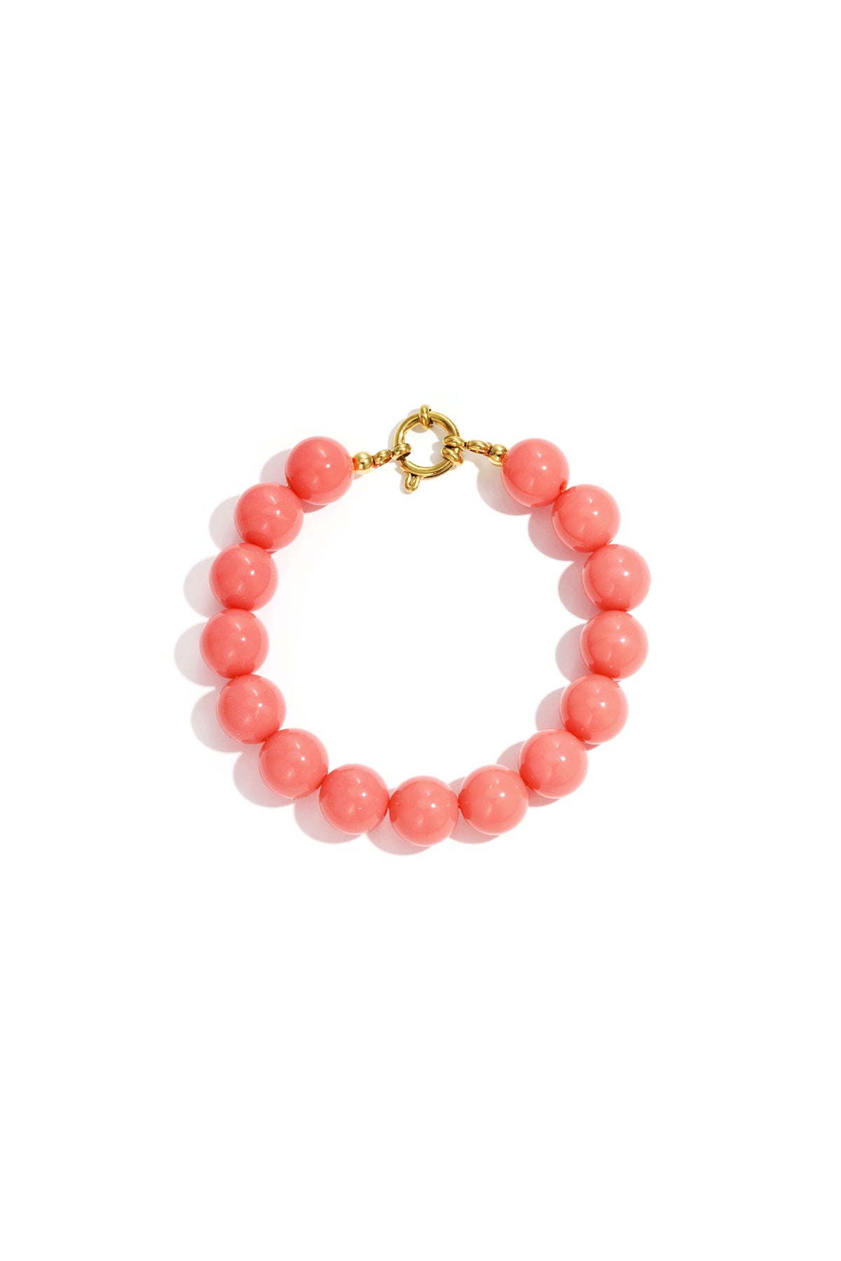 Resin Beaded Bracelets Beads DIY Daily Simple Series Women's jewelry-12mm