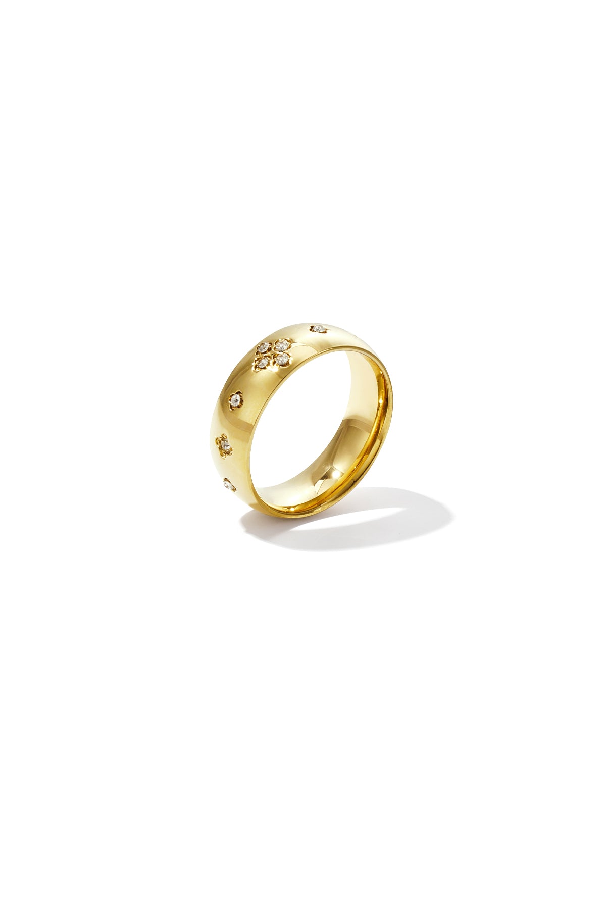 Stainless Steel Minimalist Rings Circle Simple Daily Simple Series Women's jewelry