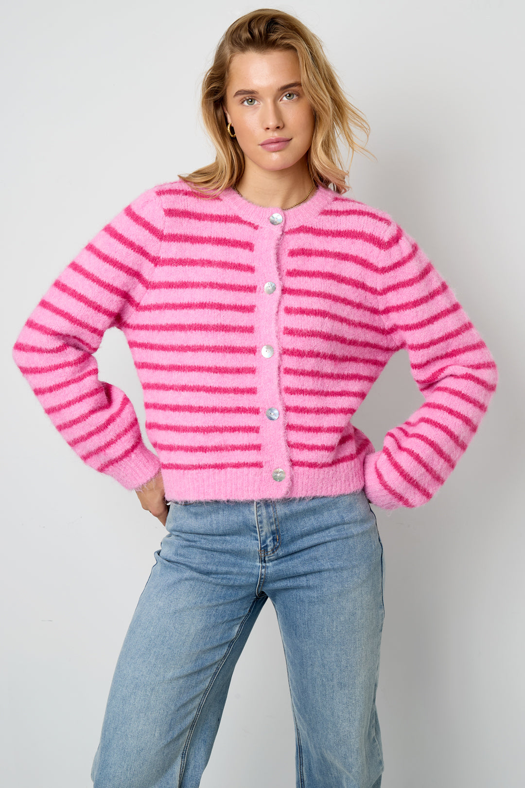 Stripe Cardigan