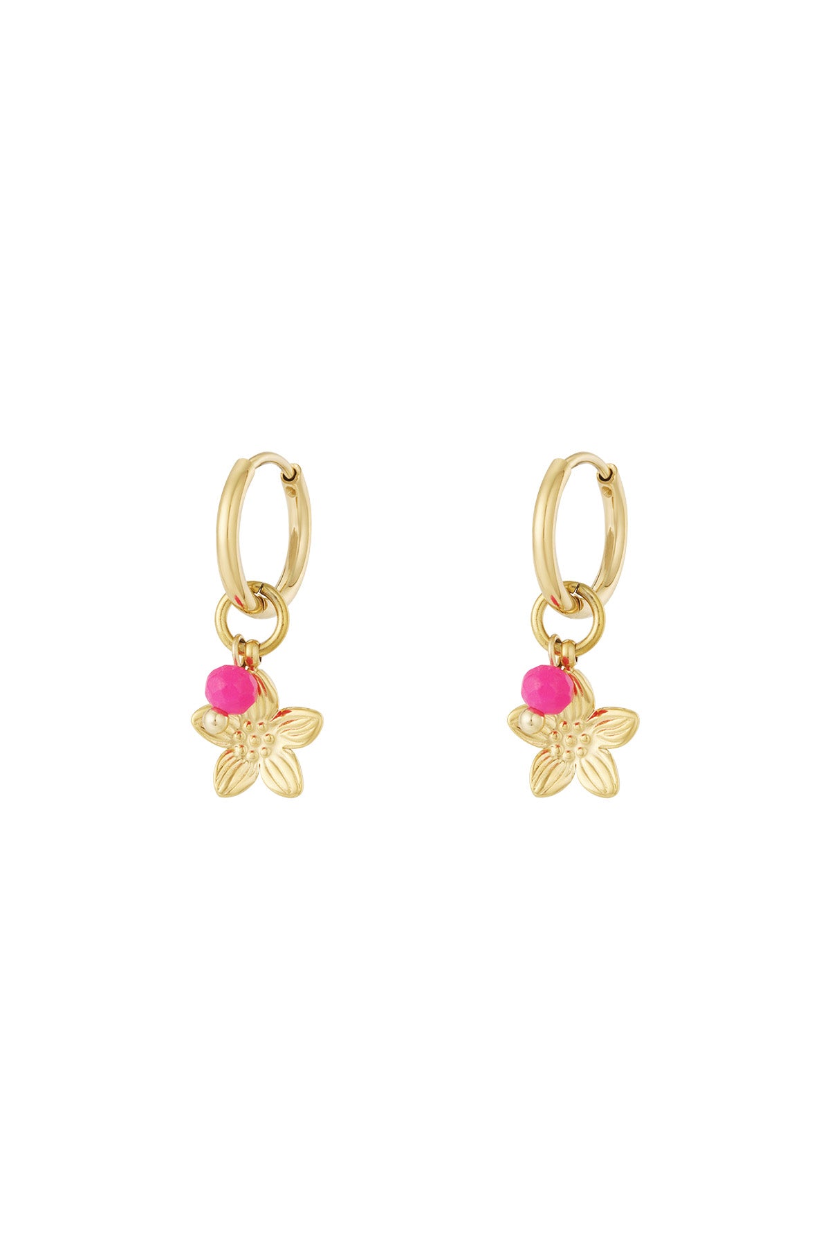 pearl blossom earrings