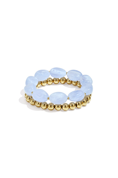 Stainless Steel Beaded Bracelets Beads Casual Daily Simple Series Women's jewelry