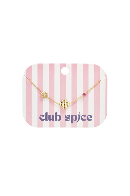 Stainless Steel Charm Bracelets Clover Simple Daily Simple Series Women's jewelry